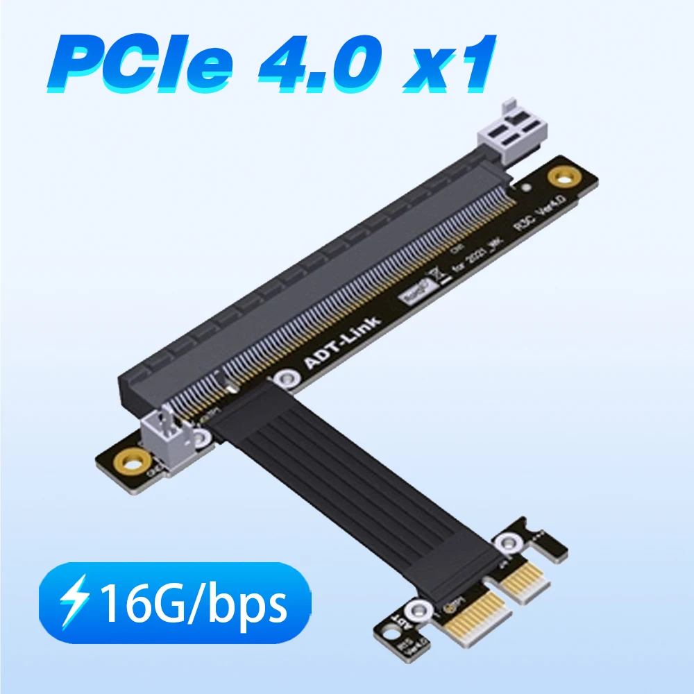 

PCI Express 1x 16x Gen 4,0 PCI-e x1 x16 удлинитель адаптер перемычка для BTC mining GPU PCIe удлинитель