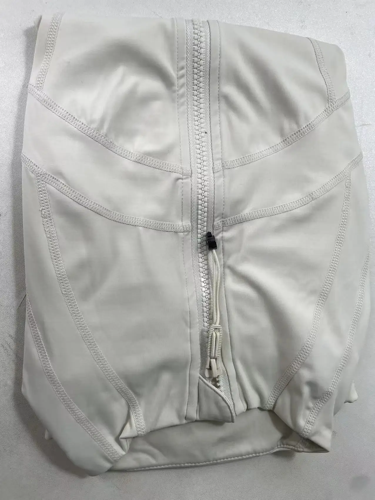 سترة ليمون نسائية مقصوصة برقبة واقفة خفيفة الوزن ق...