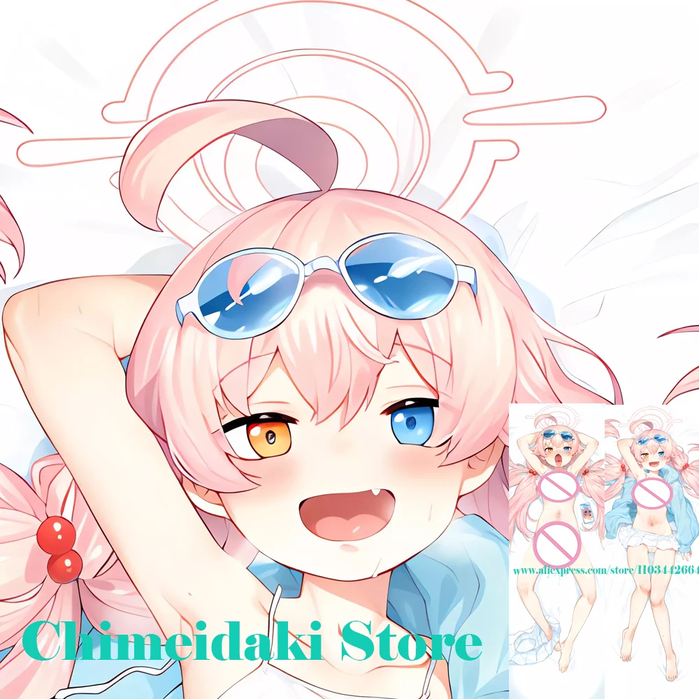 

Dakimakura Blue Archive Cosplay Pillowcase Life Size Double Sided Print Body Pillow Cover