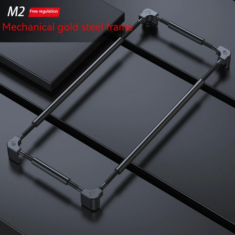 Metal Aluminum Alloy Frame  For IPhone 14 15 Pro Plus ProMax Adjustable Four-sided Protection Anti Drop Protection Ba