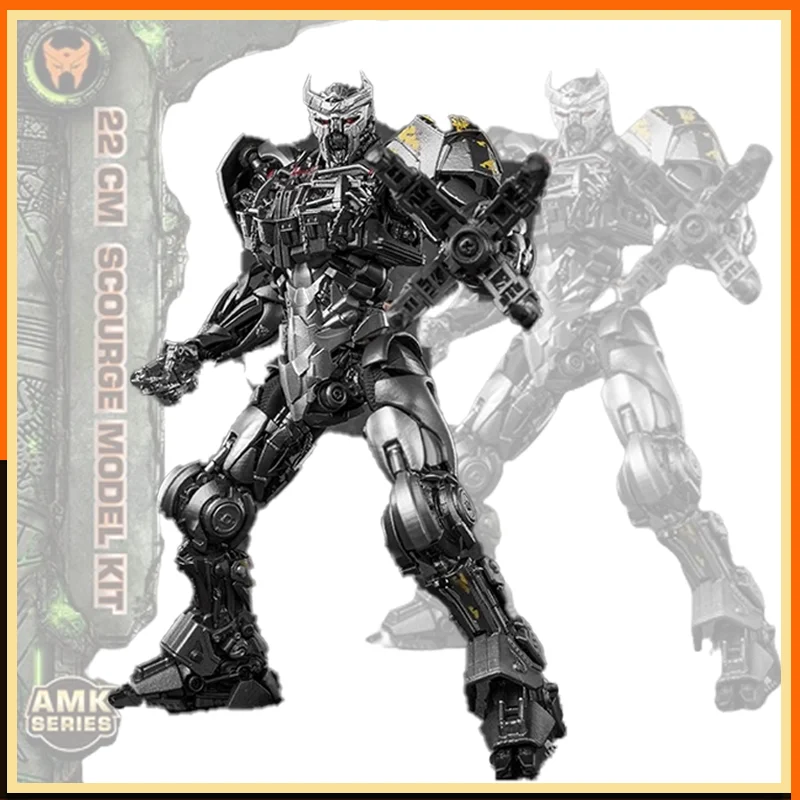 

22cm Yolopark Amk Series Transformation Toy Movie 7: Rise Of The Beasts - Scourge Action Figure Collection Model Statue Gift Toy