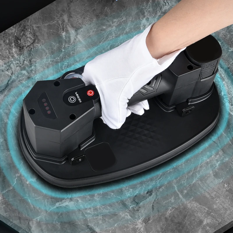 220kg Load Lithium Battery Vacuum Suction Cup Electric Suction Lifter Vacuum Glass Intelligent Suction Cup Air Pump Lifting Tool