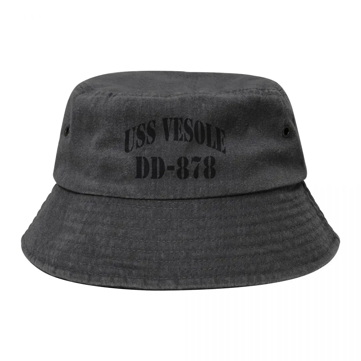 

USS VESOLE (DD-878) SHIP'S STORE Bucket Hat Anime Hat Sun Cap dad hat Bobble Caps For Men Women's