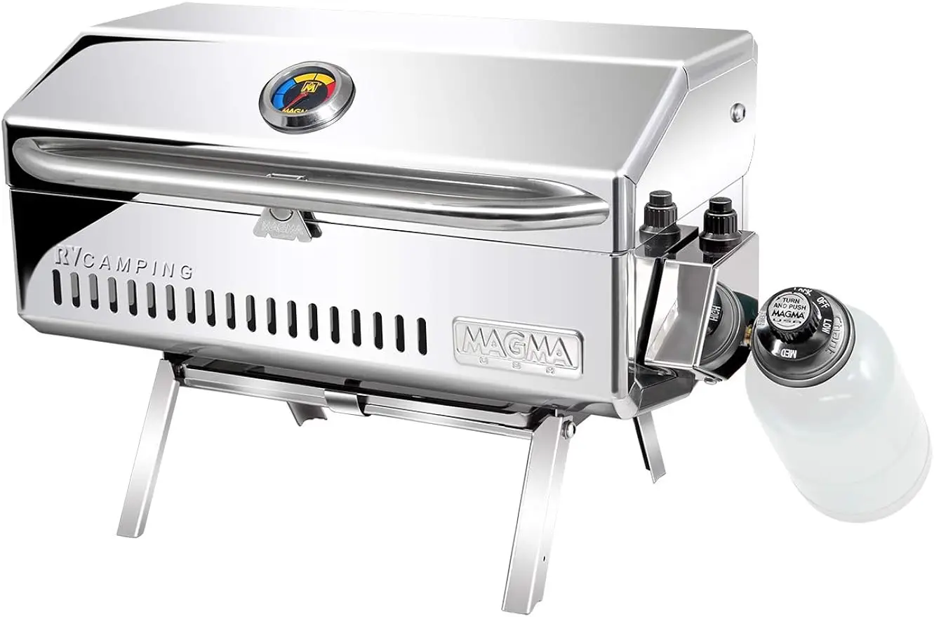 

MAGMA C10-603T Baja, газовый гриль серии Traveler, один размер, нержавеющая сталь