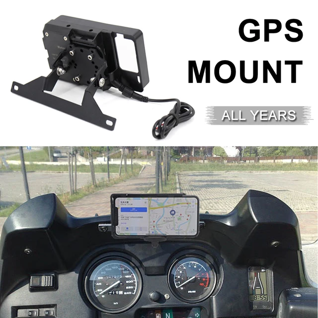 NEW Phone Navigation Bracket Phone Holder USB Charger Motorcycle For BMW R850RT R 850 RT R1150RT R 1150 RT For All years