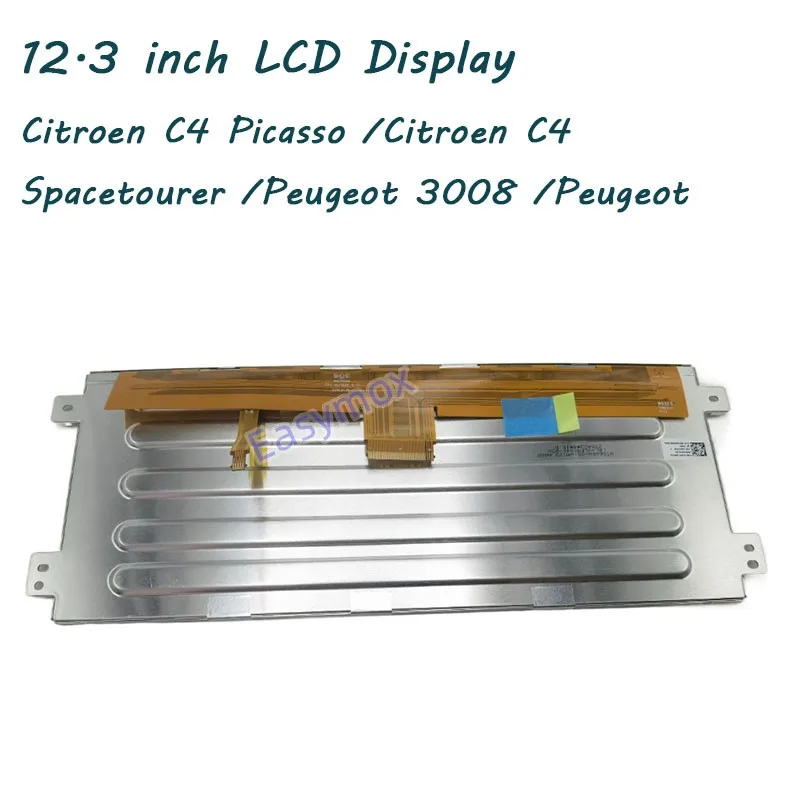 

Original LLB123LT01 12.3 Inch LCD Display for Citroen C4 Spacetourer Peugeot 3008 Navigation Car Dash Monitors