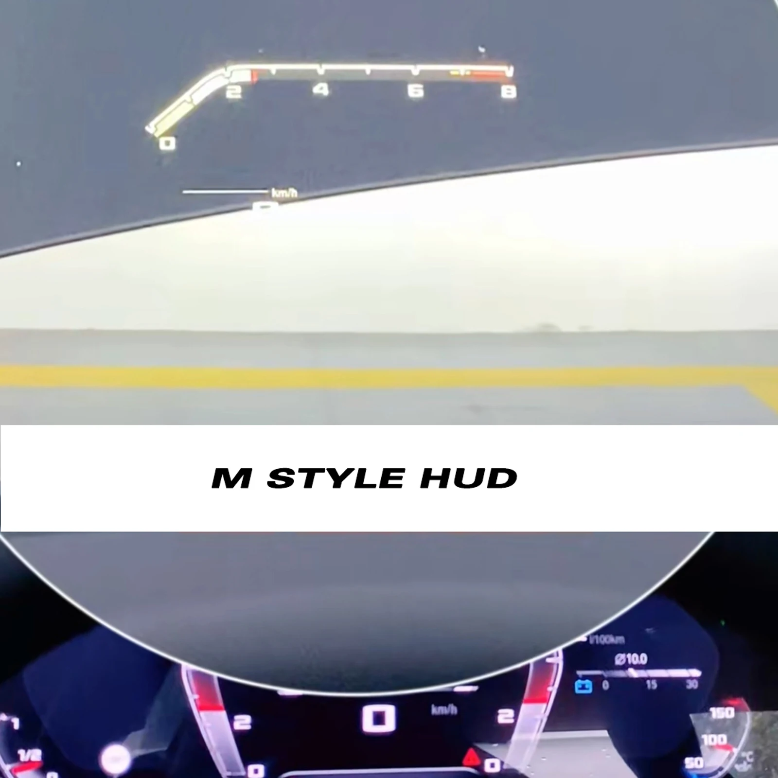 BMW M 트랙 에뮬레이터 컴포트 모듈 4 in 1 BDC3 스포츠 모드 대시보드 테마 ID7 계기판 모듈 G 시리즈