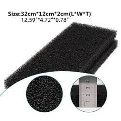 2-Pack Thickened Aquarium Filter Sponge - Easy-to-Use Water Purifier (2PCS Black)