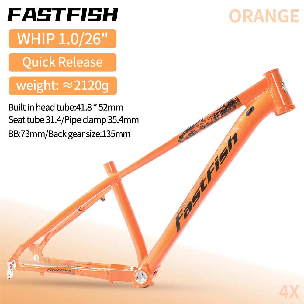センチュリオン nback マウンテンバイクフレーム オレンジ CENTURION NBACK Aluminum Mountain Bike Frame Set Orange Free