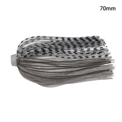 Set of 5 Silicone Skirts for Fishing Lures - 70mm Elastic Umbrella Design (GJQ70042)
