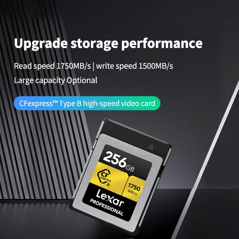 Lexar Professional CFexpress Type B Card GOLD Series CFE-B Memory