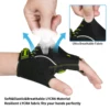MOREOK Bike Cycling Gloves Half Finger Breathable 5MM Gel Pads  Bicycle Gloves Shock-Absorbing Mountain Bike Road Biking Gloves 5
