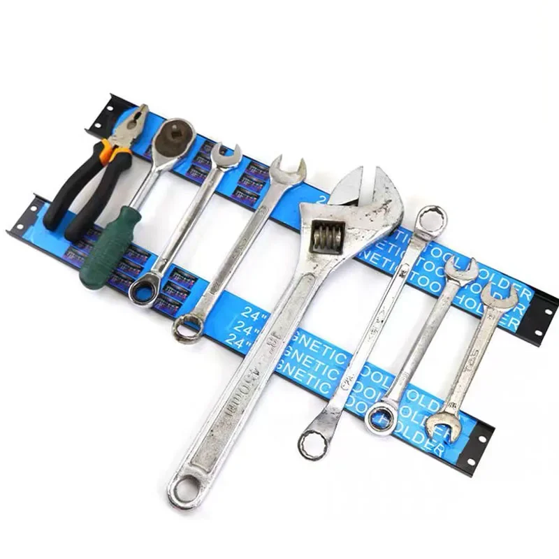 Strong Magnetic Tool Rack Hardware Kitchenware Iron Products Storage Magnetic Force Rack Magnet Magnetic-Strip Hanger