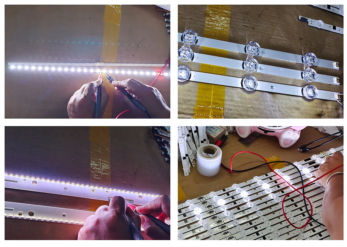 Description Picture 3 of item1set LED Backlight Strip for Thomson 32HB5426 TCL L32S4900 32L2800 L32P1A 4C-LB3206-HR03J HR01J TOT_32D2900 32HR330M06A5 V5