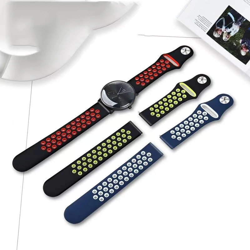 Breathable Sport Silicone Strap - Soft Band Replacement