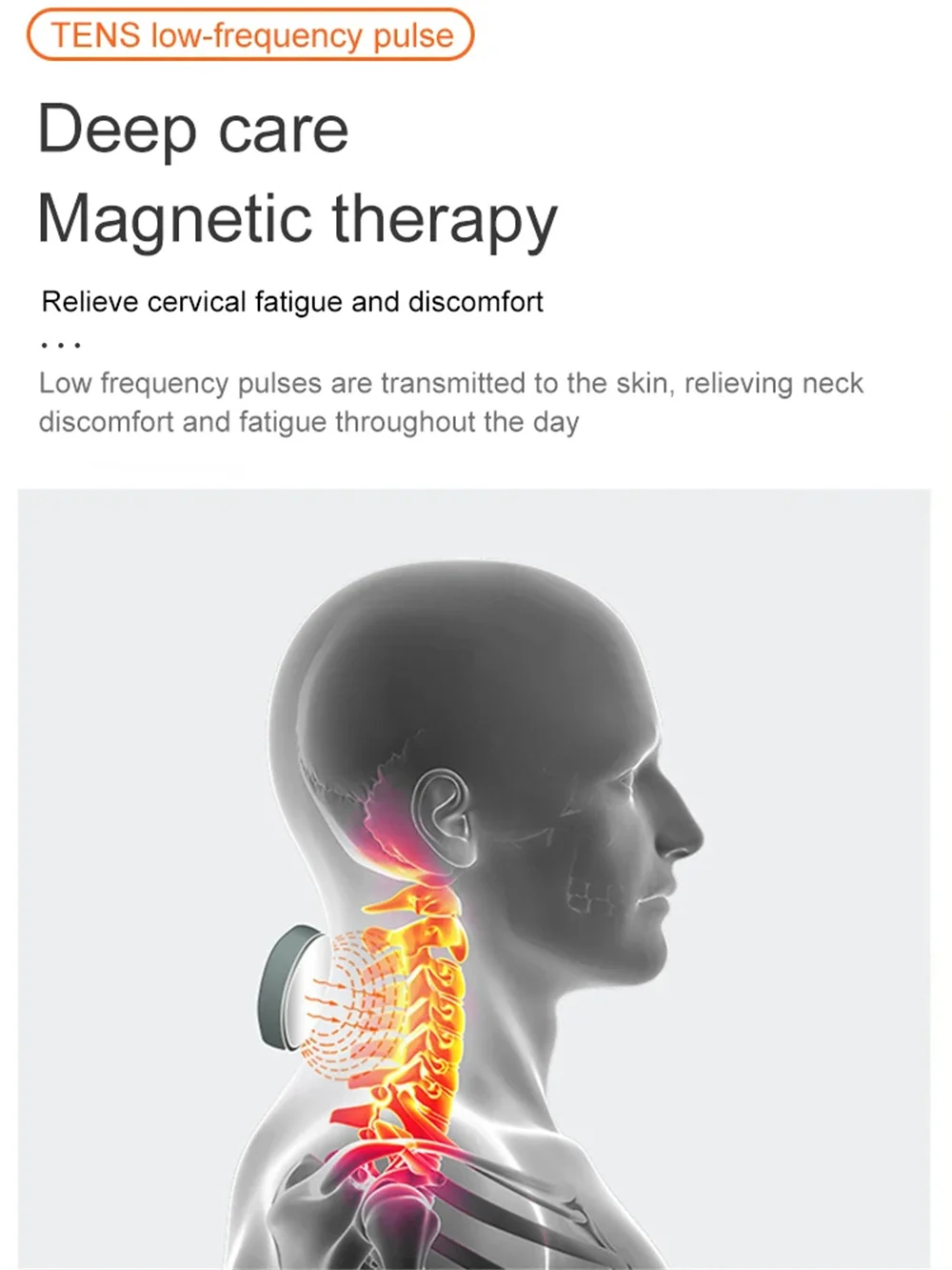 Neck Massage Machine 4 Head And Neck Protection Heating Machines Breathing Light Vibration Hot Compress Cervical Spine Machine 9