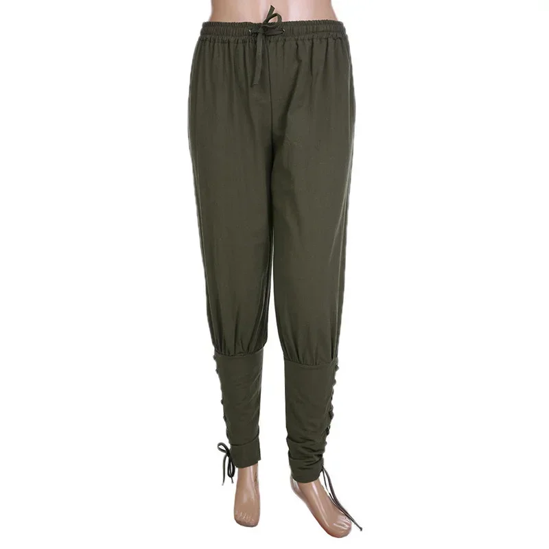 Pirate Pants Men Cosplay Renaissance Medieval Gothic Pants Pirate Costume Trouser Men Plus Size 3XL role playing costume cosplay costumes cosplay costume