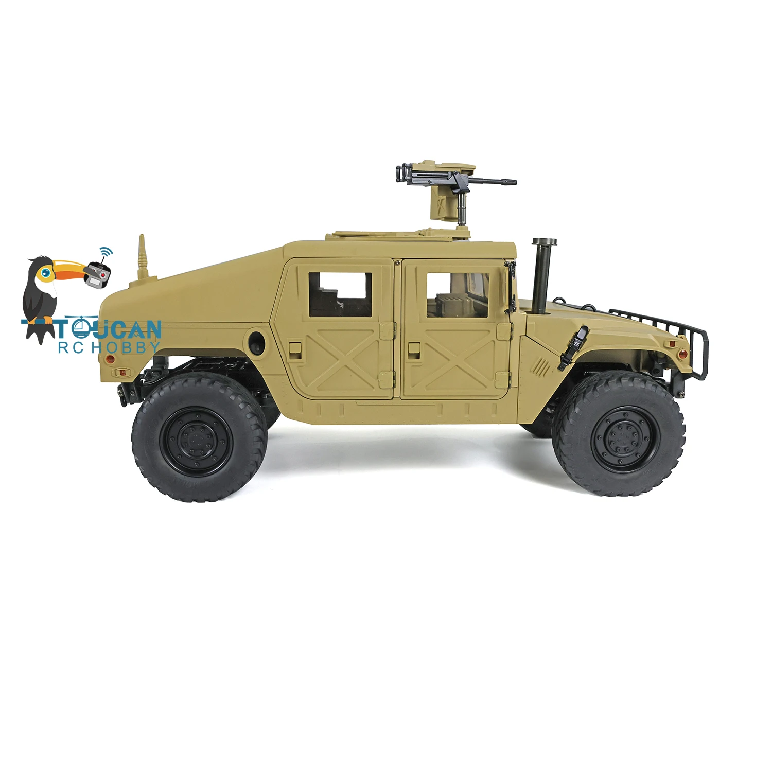 HG P408 1/10 Scale RC U.S. Military Truck 4*4 Crawler Off-road Car Vehicle Model 2Speed ESC Motor Radio Control Toys TH15070 5