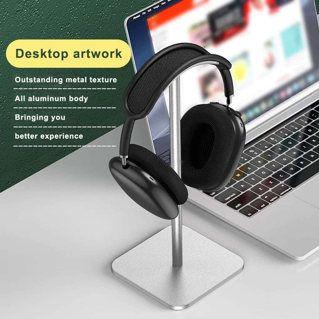 Sleek Aluminum Wireless Earphone Holder & Stand