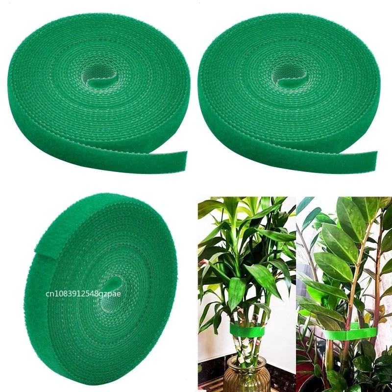 Plant Ties, 3 Rolls Green Garden Twine