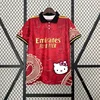 Hello Kitty Dragon Pattern Football Jersey Short Sleeve Casual Outdoor Women's Oversized Men's Polo T-shirt 3