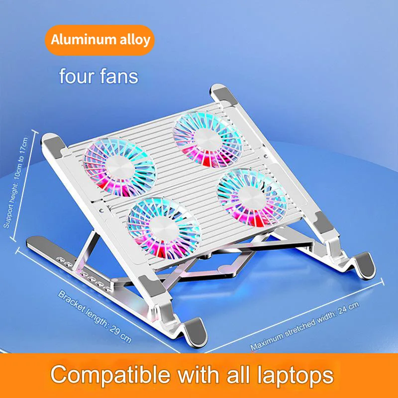 

High-quality Laptop Stand Radiator Portable Base Folding Cooling Stand Air-cooling Cooling Laptop Functional Cooling Stand