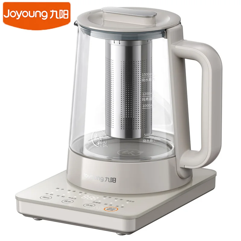 

Joyoung WY501 1.5L Titanium Alloy Electric Kettle 800W Multifunction Preserving Health Pot Temperature Setting Smart Teapot