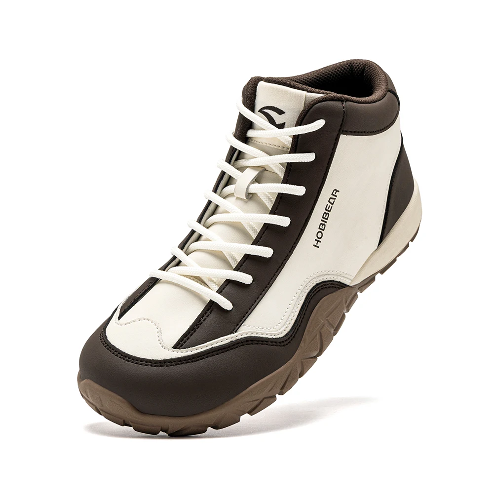 HOBIBEAR Mid-Top Wanderstiefel für Herren und Damen, breite Passform, Trailrunning-Sneaker, Outdoor-Wanderschuhe, rutschfeste Knöchelschuhe