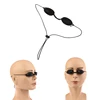 Safety Goggles Eye Protection Glasses Tanning Goggles Eyewear Eyepatch for Patients in IPL Infrared LED Light Therapy Silicone 2