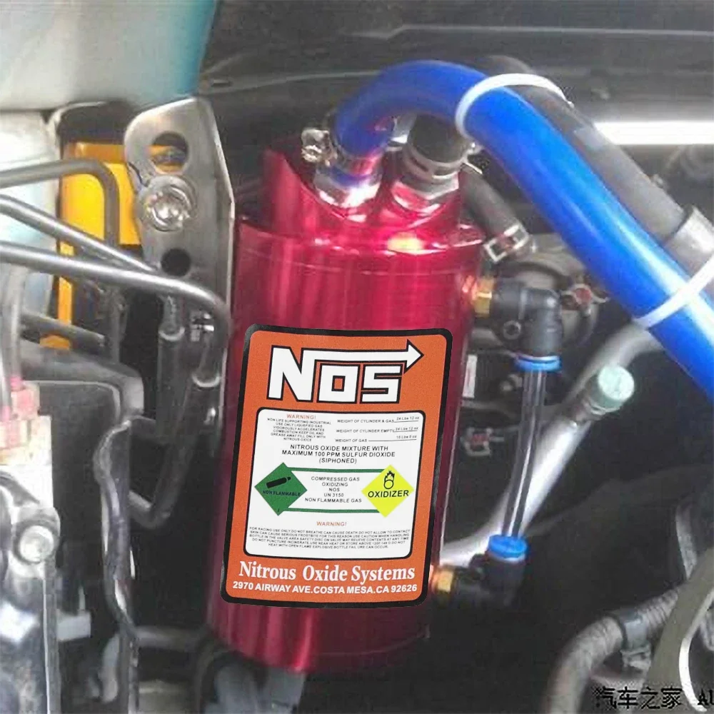 Universal NOS High Quality Aluminum Oil Catch Can Tank Can Kit Reservoir Oil Catch Tank Auto Vehicle Collector Kettle Accessory