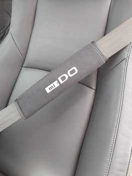 Чехол для автомобильного ремня безопасности из ледяного шелка, 2 шт., Наплечные подушки, аксессуары для Datsun 120Y Cross GO I GO + mi-DO on-DO redi-GO Go-Cross