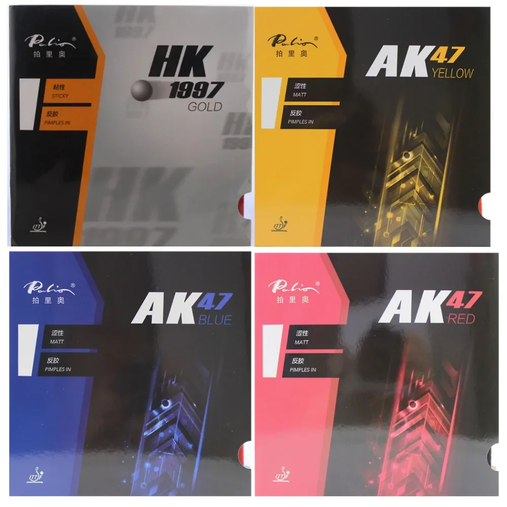 

Palio AK47 Cake Sponge 40+/ HK 1997 Table Tennis rubber Table Tennis cover / Pingpong rubber Send Rubber Protcetion Films