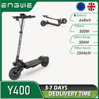 ENGWE Y400 Scooter Elettrico Pieghevole Leggero,250W 25 km/h,Autonomia 70 Miglia,Pneumatici 10 Pollici per Città e Avventura