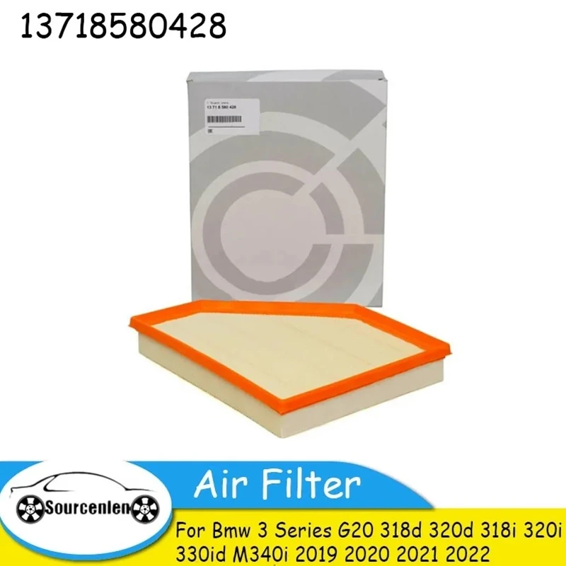 Air Filter for Bmw 3 Series G20 318d 320d 318i 320i 330id M340i 13718580428 13718-580428