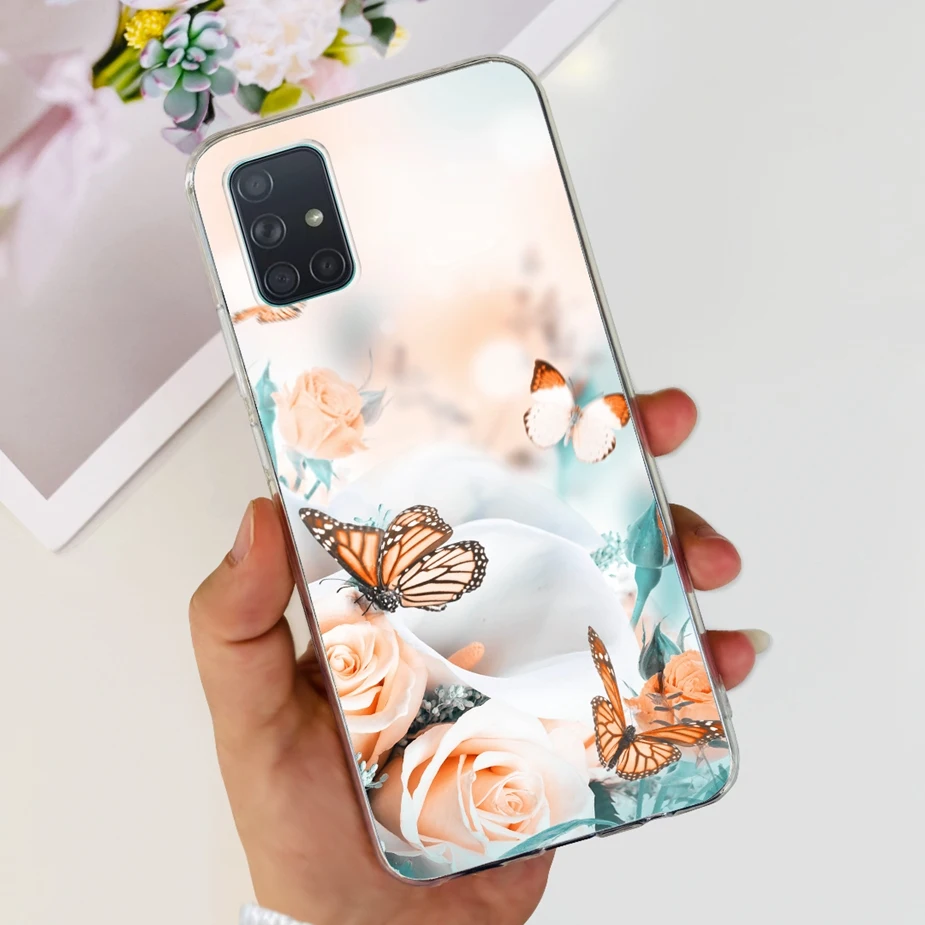 Stylish Painted Soft Silicone Phone Case with Bumper