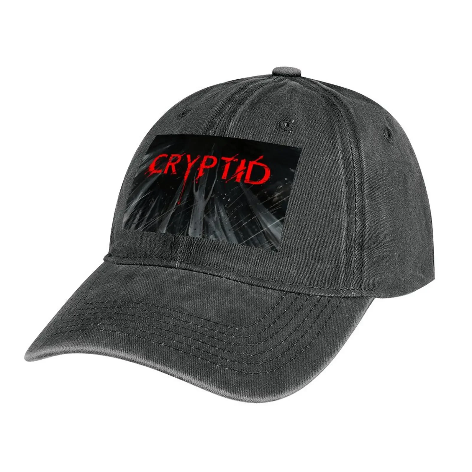 

Cryptid 'Watercolor' Image Cowboy Hat Gentleman Hat Trucker Hat Golf Man Men Luxury Brand Women's