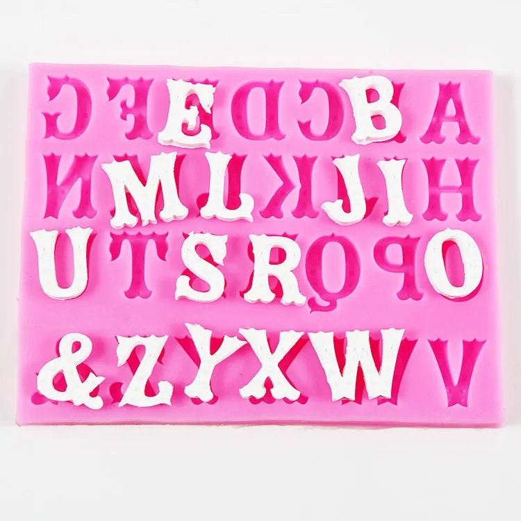 

Силиконовая форма для печенья, форма для шоколада, английские буквы