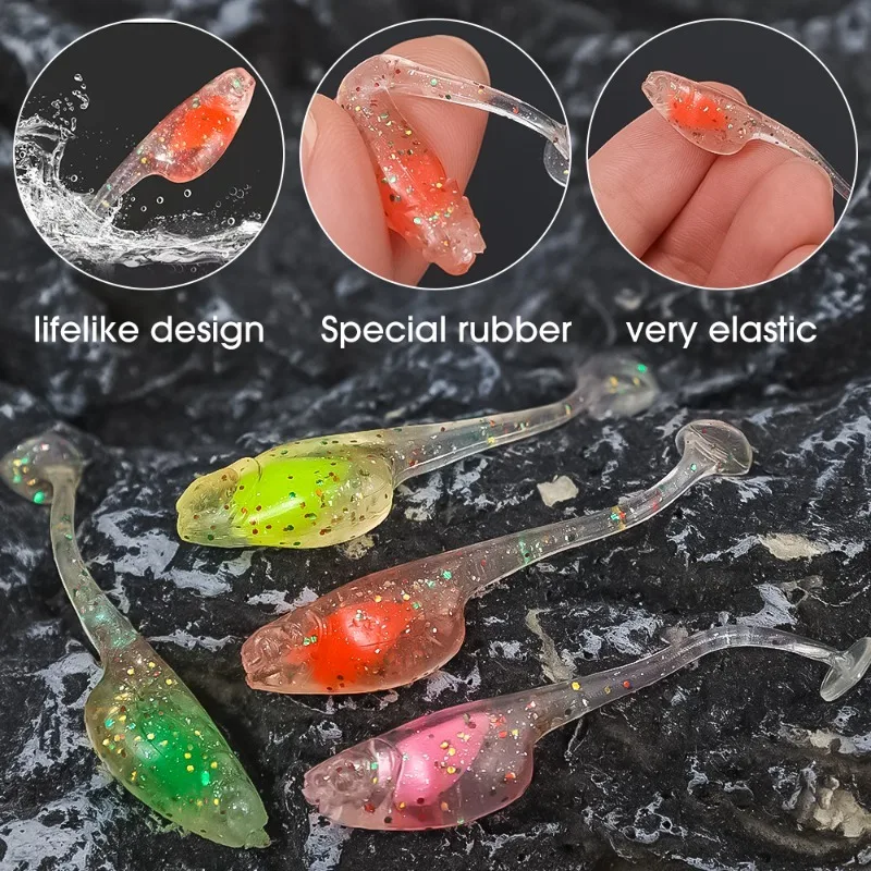 Fishing Lures 10/5pcs Mini Road Runner Bait