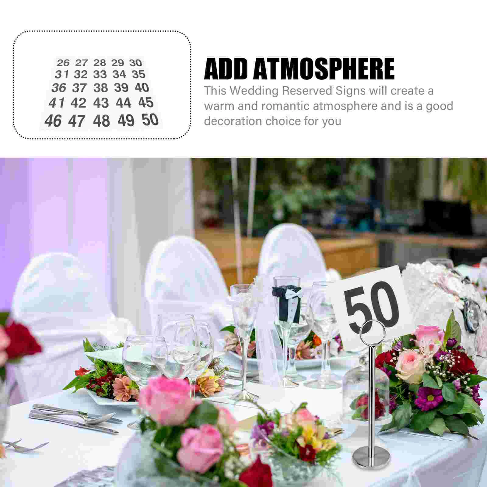 Restaurant Table Numbers Tent Table Seating Reserved Signs For Guests Number Card Number Card Seat place card holders place cards wedding table numbers