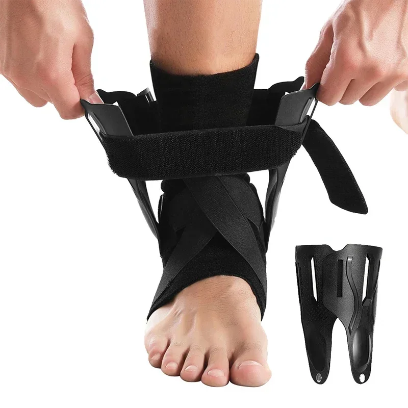 Ankle Brace for Sprained Ankle Support with Side Stabilizers for Men Women Ankle Splint Stabilizer Recovery Tendonitis 3