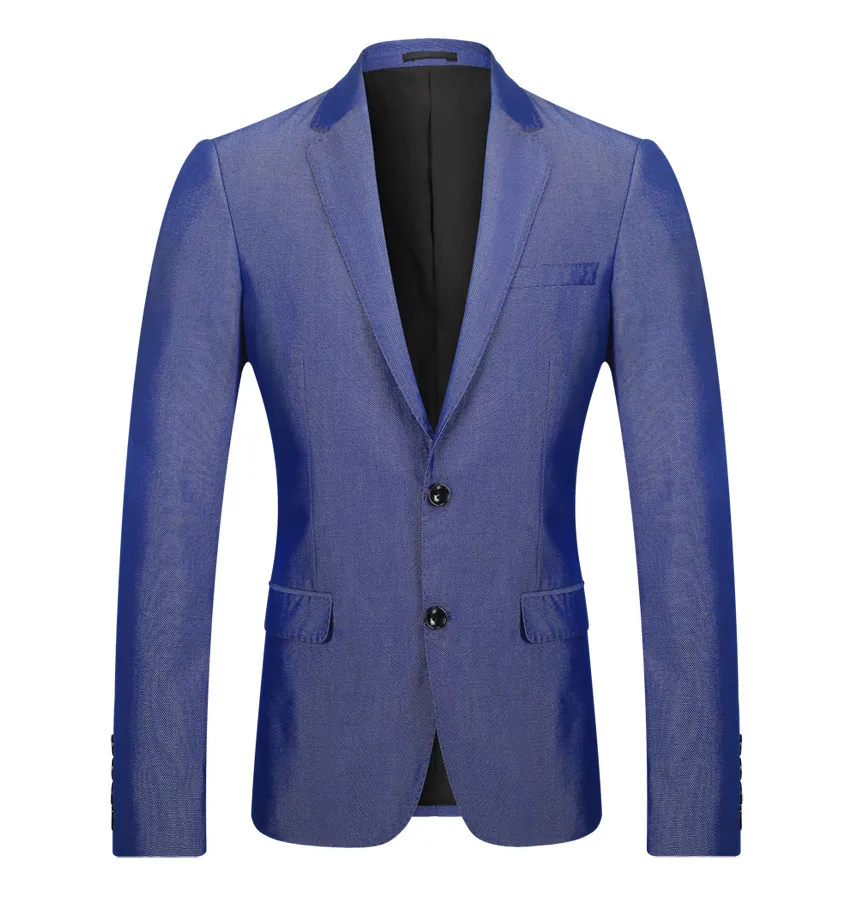 Description Picture 2 of itemNew arrival Mens fashion spring high quality Bead front edge pocket blazer Very Large two button plus size M-5XL 6XL 7XL 8XL