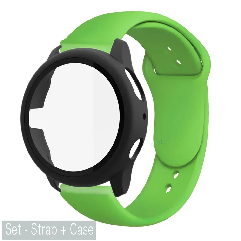 Protective Glass Film Case & Strap Set with Bracelet Accessories