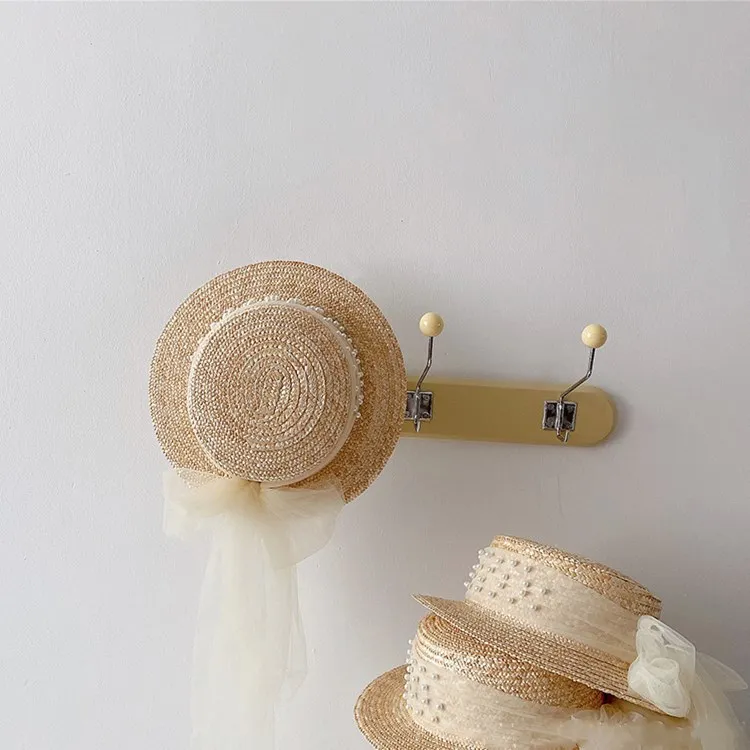 Elegant Fashion Mother Daughter Sunhats Lace Mesh Pearls Hat Cap Outdoor Beach Sunprotection Summer Straw Hat for Adult and Girl 2