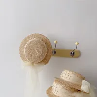 Elegant Fashion Mother Daughter Sunhats Lace Mesh Pearls Hat Cap Outdoor Beach Sunprotection Summer Straw Hat for Adult and Girl 2