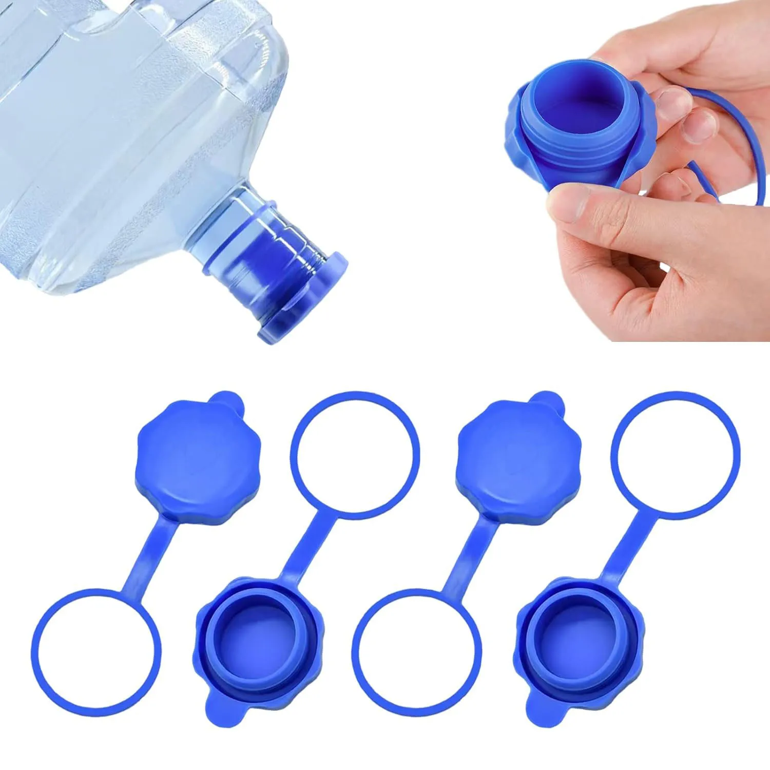 GuangTouL - 20 Tappi Antigoccia Per Bottiglie Acqua 3 E 5 Galloni - Ricambio Ermetico