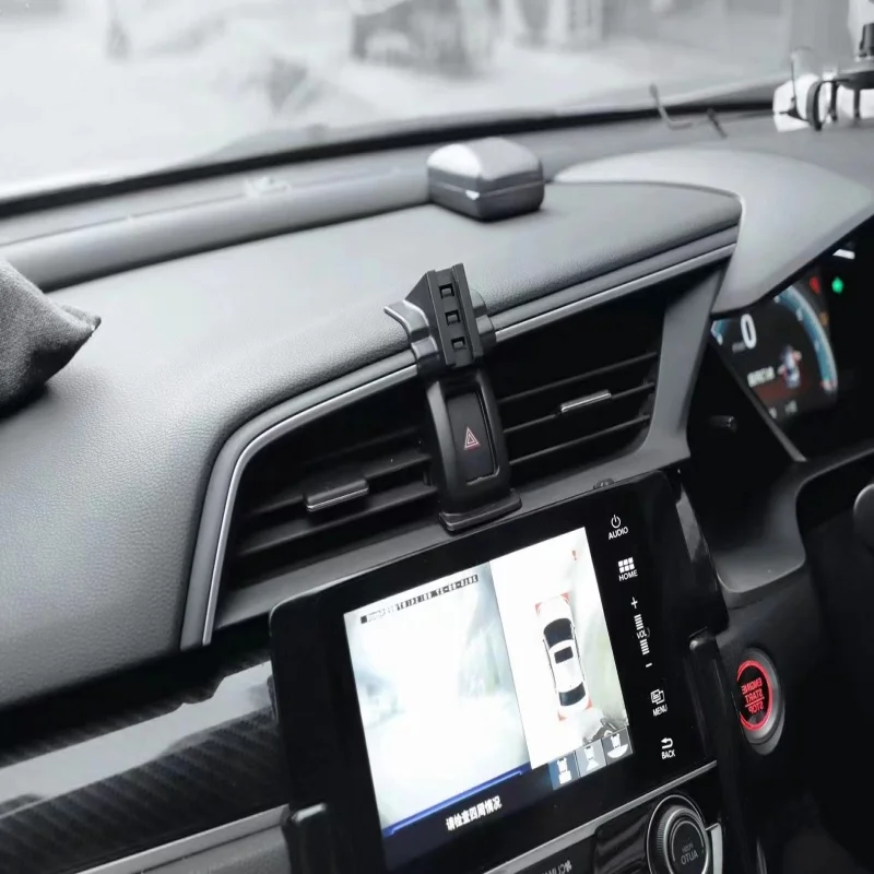 Honda Civic MK10 오른손잡이 용 FC1 FK7 FC3 2016 2017-2021 휴대 전화 마운트 자동차 무선 충전 특수 고정베이스