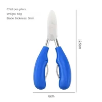 Coupe-ongles professionnel pour orteils, outil pour ongles incarnés, épais, peau morte, dissolvant de saleté, lame incurvée Super tranchante, outils pour ongles 6