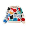 Jumping Meters 2-7T Fashion Baby Boys Sweatshirts Hooded Shirts Kids Clothes Long Sleeve Sweaters Autumn Spring Clothing Shirt