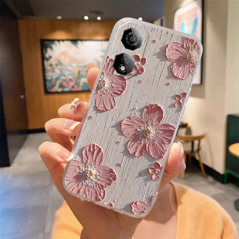 Transparent TPU Silicone Phone Case - Clear and Stylish Soft Protector