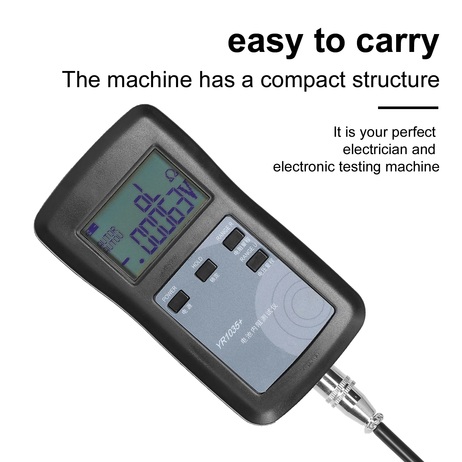 High Accuracy Fast YR1035 Lithium Battery 4-wire Internal Resistance Test Instrument 100V Electric Vehicle Group 18650 battery tester lithium battery tester